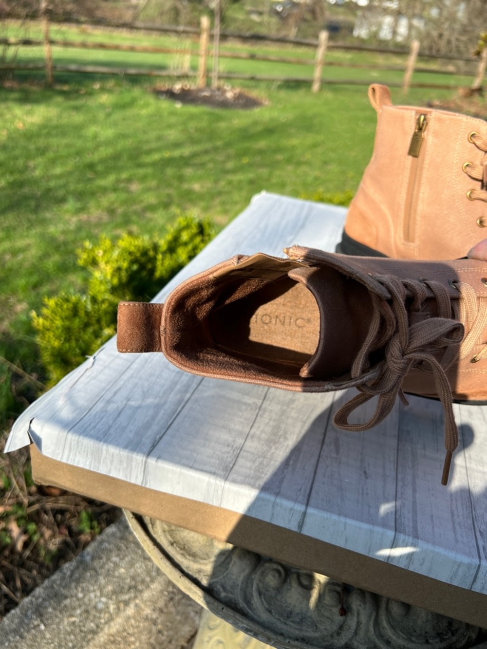 Vionic Mellie Lace-Up Platform Waterproof Boot - Picture 7 of 13